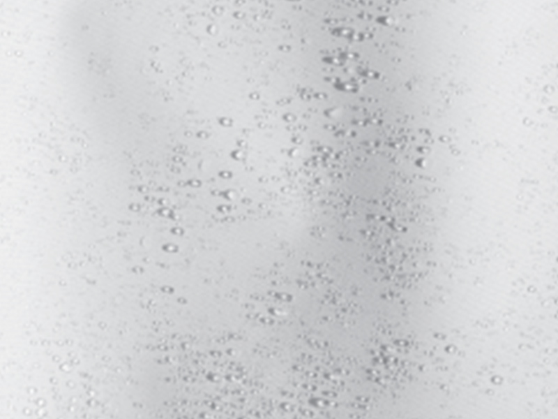 Biały materiał Asset o subtelnej, nieregularnej strukturze z drobnymi przetarciami.